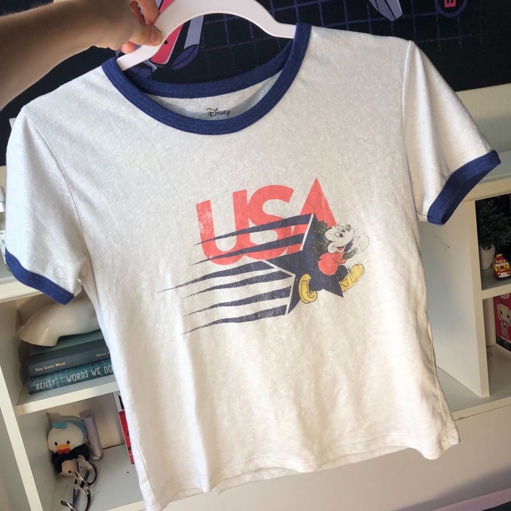 COTTON ON Mickey Mouse Ringer Tee